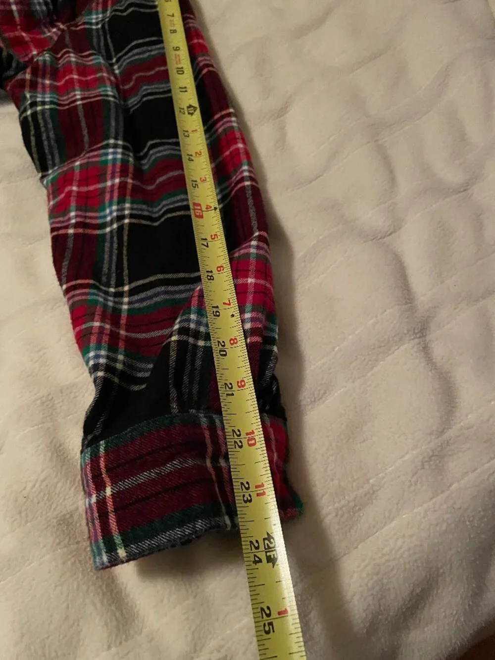 Croft and Barrow Plaid Flannel Shirt Button Down Women's XL (RUNS SMALLER) - Picture 10 of 11